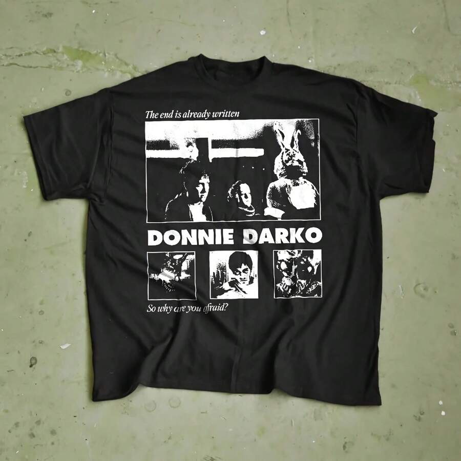 Donnie Darko T-Shirt Frank The Rabbit Cultie Tee Summer Unisex Loose And Breathable Cotton T-Shirt Top - 款式 - 查看 1