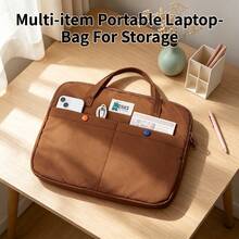 13.3-14.9 Inch Lightweight Portable Laptop Carrying Case, Compatible With Most Popular 13-14 Inch Laptops, Suitable For Apple Neo A3404 11th A16, HP Portable Laptop Sleeve - View 6