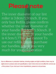 Ultra-Strong Adhesive Lint Roller, Pet Hair Removal Roller, Lint Roller Refill, Pet Hair Specialized Lint Roller, Portable Lint Remover, Suitable For Furniture, Carpet, Clothing, Easily Remove Cat And Dog Hair, 100 Sheets/Roll - Multiple Styles - View 6