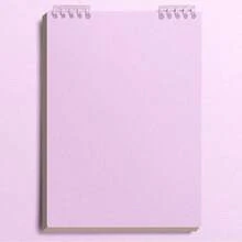1pc Macaron Color Spiral Top-Bound Notebook, Student Office Scrapbook, Back To School, Graduation And Teacher's Day Stationery Gift School Supplies - A - View 4