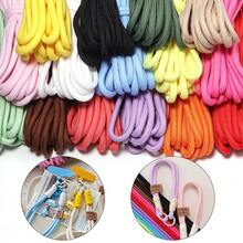 5 Yards/Pack Colorful Polyester Core Rope 5mm Climbing Rope Handmade Braiding Cord Suitable For Phone Strap Keychain Rope Making Accessories DIY Handmade Clothing Shoes Hats Bags Braiding Rope - Braided Round Rope - View 8