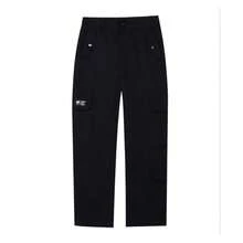 CAMEL CROWN Outdoor Spring/Summer Cooling And Quick-Drying Paratrousers, Women's Versatile High-Waisted Loose Straight-Leg Casual Pants. - Phantom Black - View 4