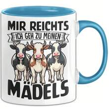 24-Hour Delivery In Mexico. "I'm Going To Visit My Friends" Coffee Mug For Cow Farmer Coffee Tumbler. Fun Coffee Mugs To Give As Gifts For Birthdays, Christmas, And Easter, As Well As For Everyday Use At Home Or In The Office. 11 Oz / 325 Ml Ceramic Mug. - 2 - 查看 2