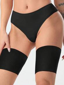 1 Pair 680D Sports Compression Leg Warmers, Slimming Thigh-High Leg Sleeves For Thick Legs, Pressure Leg Wraps, Elastic Calf Support Sleeves - Multicolor - View 3