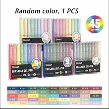 1/5/9PCS Colorful Erasable Gel Pen Set, Easily Erase Writing Errors; Equipped With 0.6mm Tip And Unique Egg-Shaped Design, Perfect For Sketching, Doodling, Writing, Project Creation, Learning Supplies, Office Tools And Professional Art Applications/School Supplies - Erasable Ballpoint Pen - View 15