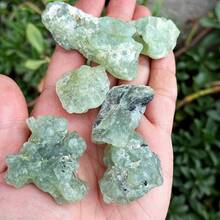 1pc Random Natural Raw Fluorite Rough Stone, Premium Natural Mineral Specimen. Perfect For Jewelry Making, Indoor Decor Collection, Geological Teaching And Popular Holiday Gifts - Green - View 2