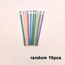 10支装HB铅笔，带橡皮擦 | 六角形木质设计，学生及专业人士适用，学校及办公用品，学生铅笔，专业书写工具，木质铅笔，专业美术用品 - A - 查看 11