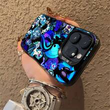 Vinilo azul cian con scratch de música DJfunda de teléfono Fundas compatibles con ,Apple,VIVO,OPPO,,, y Honor.Fabricadas en silicona TPU,ofrecen protección contra golpes y caídas. - Negro - Ver 6