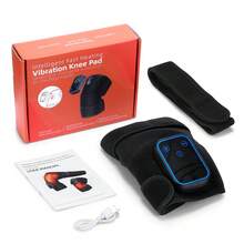 Hailicare Bătură de genunchi inteligentă 3-în-1 cu încălzire rapidă și vibrații, masaj pentru genunchi/umeri/cot, control dual prin aplicație și atingere, 3 moduri de masaj cu vibrații, 7 niveluri de încălzire și 3 setări de temporizare, baterie mare 5000mAh, suport de masaj multifuncțional wireless pentru relaxare - Vizualizare 13