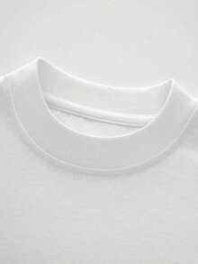 Two Bright Metallic Stars Symbolize Infinite Energy And Eternal Hope Alongside A Bright Future For This Men's T-Shirt - White - View 4