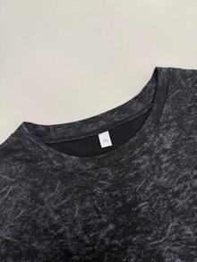 Men T-Shirt Co-Ords - 灰色 - 查看 4