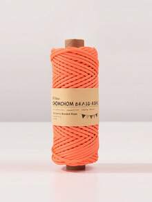 3mm/50m Braid Rope, Thick Polyester Cord For DIY Macrame, Plant Hangers & Crochet Projects - Multicolor - View 52