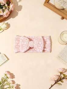 4pcs Multi-Color Soft Elastic Baby Headbands, Breathable, Suitable For All Seasons, Perfect Gift And Photo Prop - Multicolor - View 11