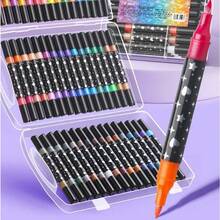 Best-Selling Dual-Tip Dual-Color Glitter Markers, Bold Soft-Tip Acrylic Paint Pens For Students, Art Drawing, Painting And Graffiti, Back To School - Markers - View 3