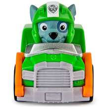 Spin Master Paw Patrol 汪汪隊_ 空中救援，幼犬小隊賽車 Rocky，垃圾車主題車輛，適合 3 歲以上兒童 - ROCKY - 查看 3