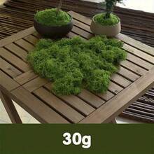30/50/100/200g Césped artificial tipo alga, micro-césped verde, decoración de plantas para jarrón y alféizar de ventana, diseño de paisaje - multicolor - Ver 15