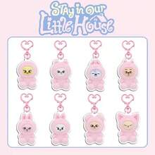 SKZOO 6cm SKZ STAY K-Pop Stray 動漫卡通壓克力鑰匙圈（使用前請撕除保護膜）Global Pop-Up 系列 Secret 鑰匙圈首爾版，粉絲禮物、生日禮物、情侶禮物 - 彩色 - 查看 1
