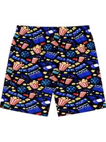 Men Beach Shorts - Multicolor - View 5