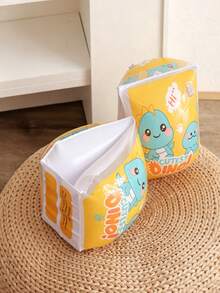 Happy wind Swim Children's Double Arm Ring Set (2pcs), PVC Double Chamber Inflatable Swimming Armbands, Water Wing Pool Arm Rings, Toddler Beginner Boys & Girls Swimming Training Aid Equipment - Multicolor - View 8
