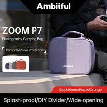 Ambitful Zoom P7 Camera Bag, Multi-Color Waterproof Photography Storage Box, Portable Handbag For DSLR Camera, Flash, Lens And Accessories Storage - View 3