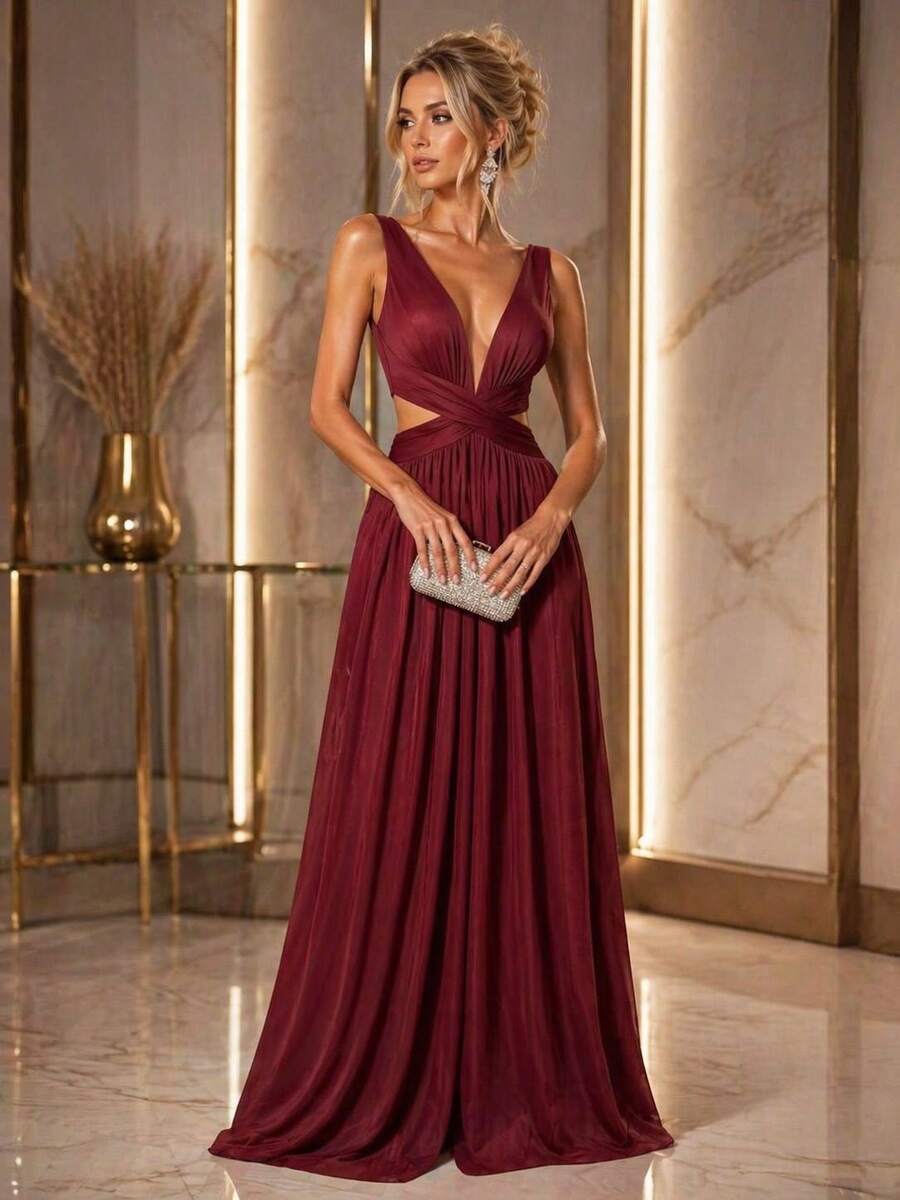 Women Dresses - Redwood - View 1