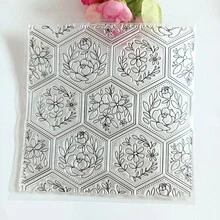 Stempel Silikon Transparan/Stempel untuk Scrapbooking, Pembuatan Kartu, Dekorasi DIY, Seri Bunga, Lanskap, Alam, Tanaman - alam - View 7