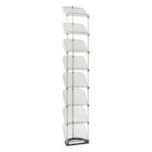 HaroldDol Set of Freistehend Grau Schuh Rack, 11.02x8.27x62.8inches Slim Schuh Organizer, Schmale 8 Ebenen Edelstahl Schuh Rack Für Die Lagerung Von Gegenständen Wie Kinderschuhe, Turnschuhe, Pantoffeln, Wohnungen, Knöchelstiefel Und Hohe Absätze-Geschenk Für Familie, Freunde, Geburtstage, Frühling, Sommer, Muttertag, Freund, Freundin - Übersicht 5