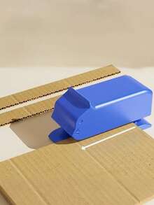 1件裝貓抓板切割器 創意寵物用品 耐用塑膠工具 適用瓦楞紙板 適合手工藝項目與手工玩具，含貓抓玩具，手持式紙板切割器 - 多色 - 查看 5