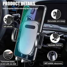 Soporte universal para teléfono móvil Untoom para ranura de CD del coche, montaje de teléfono giratorio 360 grados adecuado para iPhone - A - Ver 5