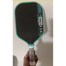 Pala de Pickleball de Edición Limitada Multicolor, Cara de Fibra de Carbono, Combina Potencia, Efecto y Control. Núcleo de Fusión Dinámica, Pala de Pickleball Profesional Diseñada para Jugadores Agresivos. - Azul - Ver 6