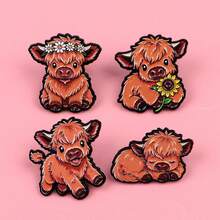 Pin Enamel dan Bros untuk Kerah, Pin Lencana untuk Ransel, Tas, Dekorasi Keren untuk Teman, Hadiah untuk Teman - MultiWarna - View 2