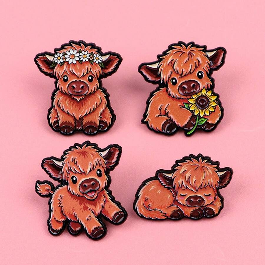 Pin Enamel dan Bros untuk Kerah, Pin Lencana untuk Ransel, Tas, Dekorasi Keren untuk Teman, Hadiah untuk Teman