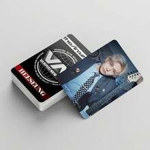 55pcs E-Group JY Theme Collectible Cards, Designed For Scrapbooking And Photo Walls, Suitable For Collection - Multicolor - View 4