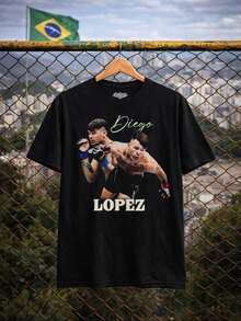 Camiseta de Demetrious Johnson U1FC, Regalo para Fanáticos de MMA - Negro 5 - Ver 1
