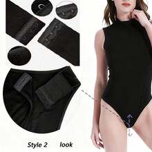 1/3 piezas Extensor de ropa ajustada premium, clips extendedores de longitud de body para un ajuste cómodo para mujeres - Multicolor - Ver 10