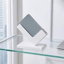 1 chiếc giá đựng danh thiếp phong cách công nghiệp sáng tạo, kệ trưng bày danh thiếp để bàn, thiết kế tối giản sắp xếp văn phòng, phù hợp trang trí văn phòng/bàn làm việc, giá đựng danh thiếp, quà tặng mùa tựu trường - A - Xem 8