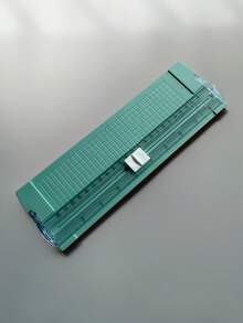 Dual-Blade Paper Cutter A4 Paper Trimmer Small Manual Paper Cutting Machine Office Use Handmade Multi-Function Cutting Tool Portable Ruler Paper Cutter Desktop Paper Trimming Tool - Single Piece - View 17