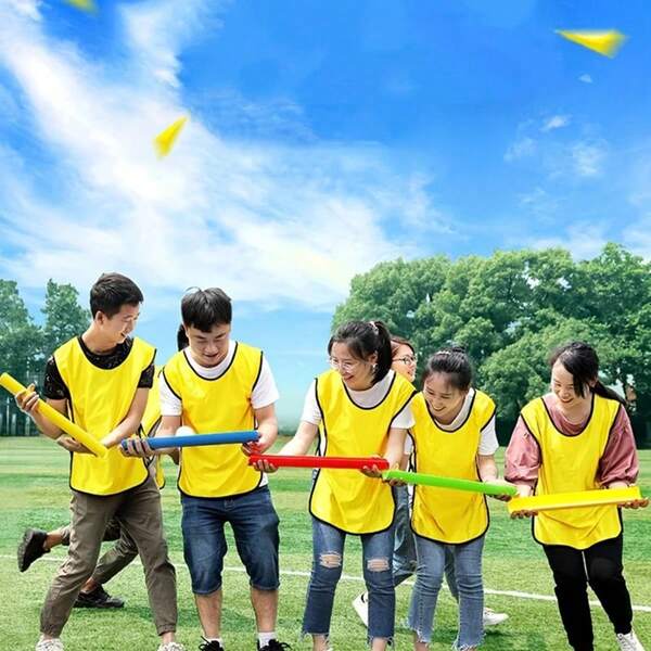 Pearl Journey 10,000 Miles Team Building Game Props, South-To-North Water Diversion High Mountain & Flowing Water Sports Meet Multi-Player Fun Equipment, Energetic Team Building Activity Game - Interactive Multi-Player Challenge, Promotes Team Cohesion, Collaboration And Fun, Colorful Design