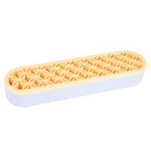 1pc Silicone Cosmetic Storage Rack, Lipstick Holder, Brush Drying Rack - Multicolor - View 15