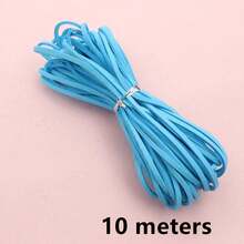 10m 2.5mm 扁平仿麂皮編織繩，韓式天鵝絨皮革繩，DIY項鍊珠寶製作材料 - rope cords - 查看 15