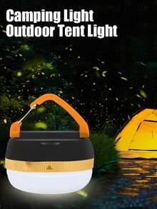 1PC LED Camping Tent Light, Magnetic Lamp With Hanging Hook, Portable Hanging Light For Outdoor Camping & Home Emergency Use - Hand Lantern - View 2
