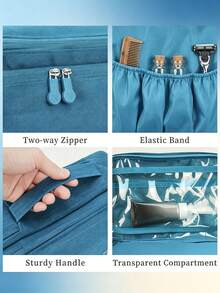 Portable Travel Underwear Organizer Bag - Foldable Fit Zipper Storage Pouch Suitable For Bras, Socks & Lingerie, Compact Suitcase Organizer With Hanging Installation, Space-Saving Durable Fabric For Travel - View 9