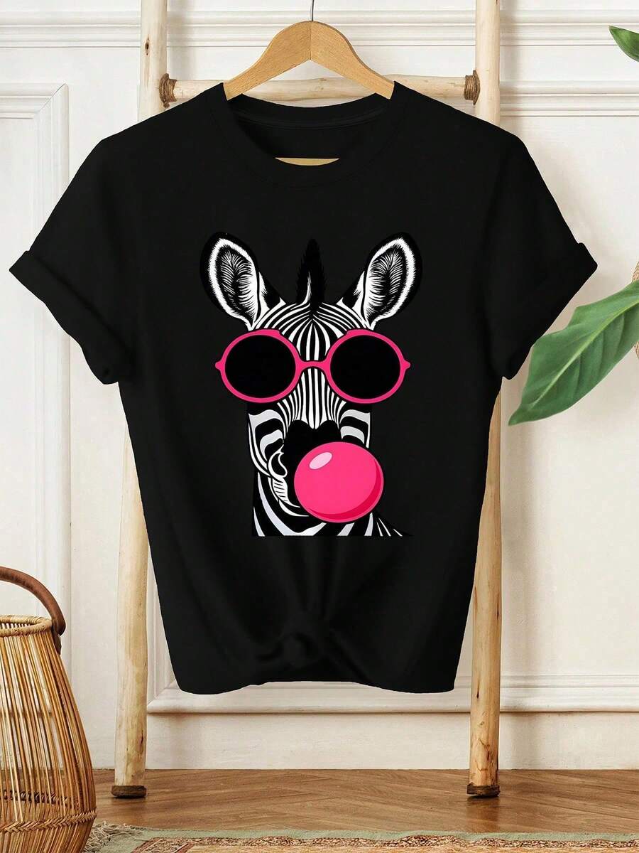 Women T-Shirts - Black - View 1