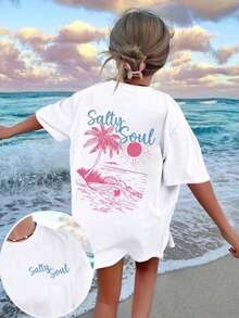 Plus Size T-Shirts - White - View 1