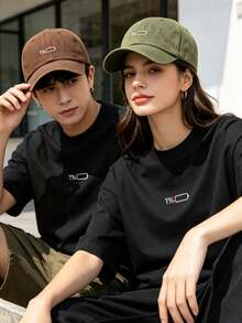 XAXRE Unisex 1% Battery Embroidered Washed Cotton Baseball Dad Hat - 1% Battery - Low Battery - View 4