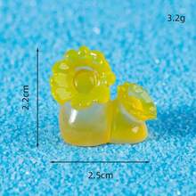 6件/8件組 水族箱海洋裝飾品，螢光珊瑚微景魚缸小擺件，DIY裝飾配件，模擬螢光彩色寶石鑽石玉石尋寶遊戲DIY小飾品 - 彩色 - 查看 18