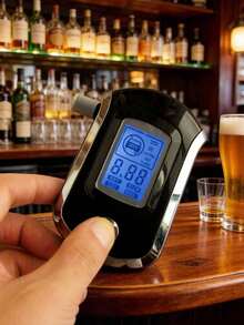 Professional Multi-Function Alcohol Testing Gas Analyzer - Blue - View 10