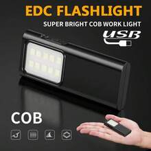 1/2PCS Mini Handheld EDC Flashlight Powerful Pocket Torch Portable Pen Clip Work Light Outdoor Emergency Camping Lamp - Flashlight - View 2