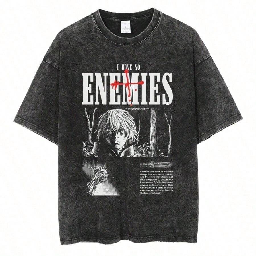 Bring Me The Horizons T-Shirt, Rock Music, Harajuku, Short Sleeve, Streetwear, Summer, Men Women, Washed T-Shirts - 白色 - 查看 1