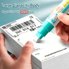 1pc/2pcs Privacy Protection Pen - Wide Tip Erasable, Suitable For Address Labels, Credit Cards, Phone Bills, Shipping Labels, ID Card Covers, Shipping Eraser Pen, Back To School - A - View 2